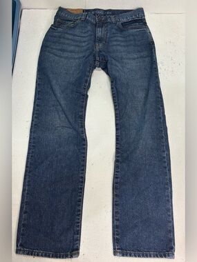 Men's Chaps Dark Blue Straight Fit Jeans 32/32